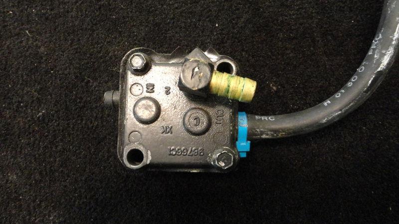 Fuel lift pump assy #14360a78 for 2002 mercury 250xb 3.0l efi outboard motor