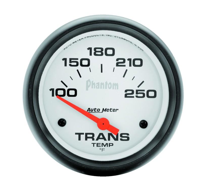 Auto meter 5857 phantom; electric transmission temperature gauge