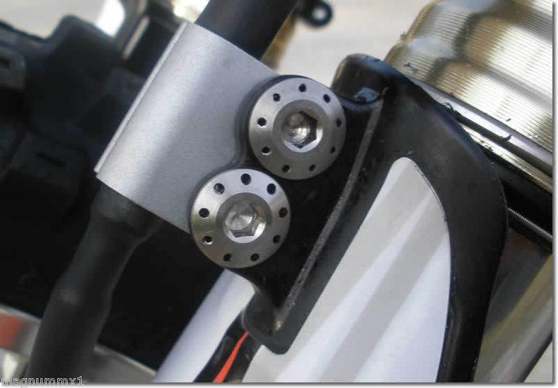 Factory  front brake line clamp bolts,crf250r,crf450r,crf