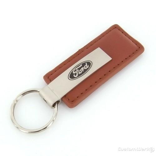 Find Ford Brown Leather Keychain in Naperville, Illinois, US, for US 10.90