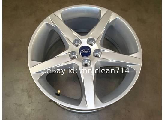 18" ford focus titanium wheel rim oem factory 3877 12-13 silver