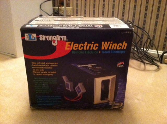 Strongarm sa9000dc electric winch - new in box!!