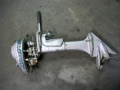 1947 evinrude sportsman 2hp outboard motor needs work #4416-14873 t6