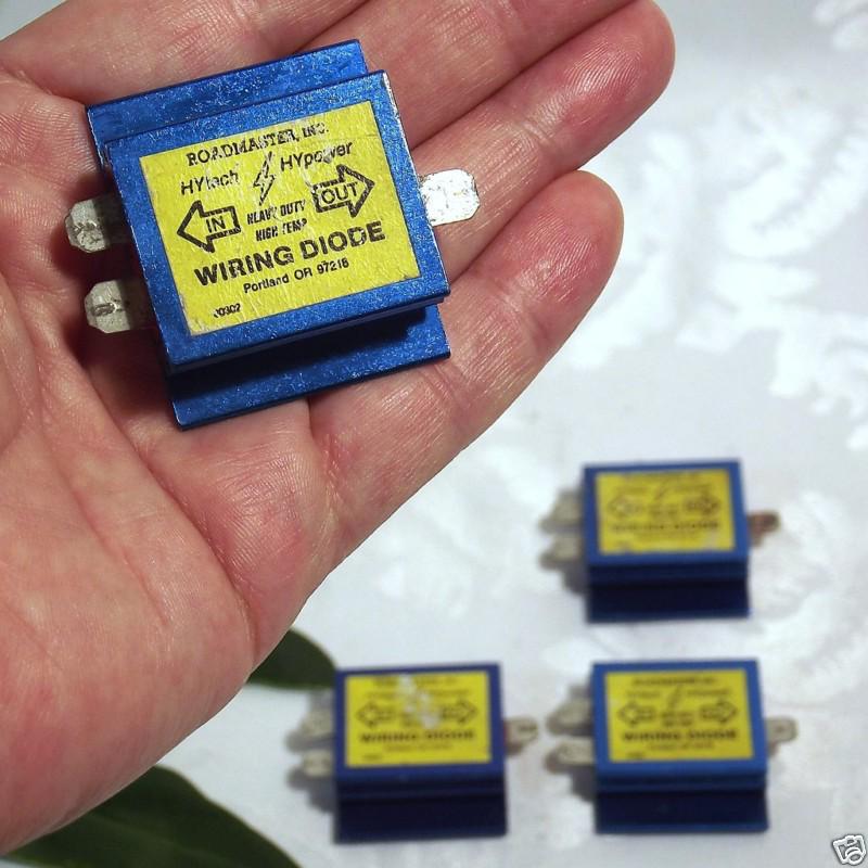 4 USED ROADMASTER HYtech HYpower LIGHTS LAMP WIRING DIODE, US $38.98, image 3