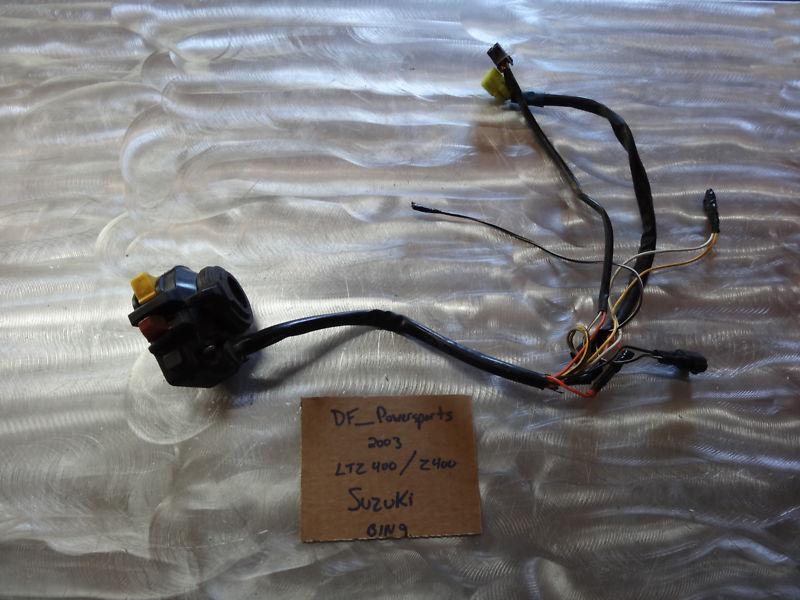 03 ltz400 stock oem on/off switch kfx dvx  z400 ltz 400 z 2003-2008 03-08 bin9 