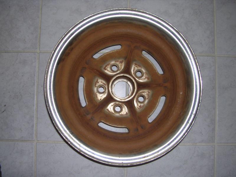 1968-70 Buick Riviera GS Chrome Rally Wheel 15X6, US $38.75, image 3