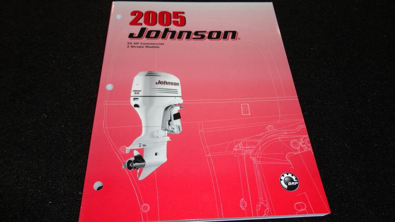 2005 johnson service manual 55 commercial 2-stroke #5005972 boat motor repair