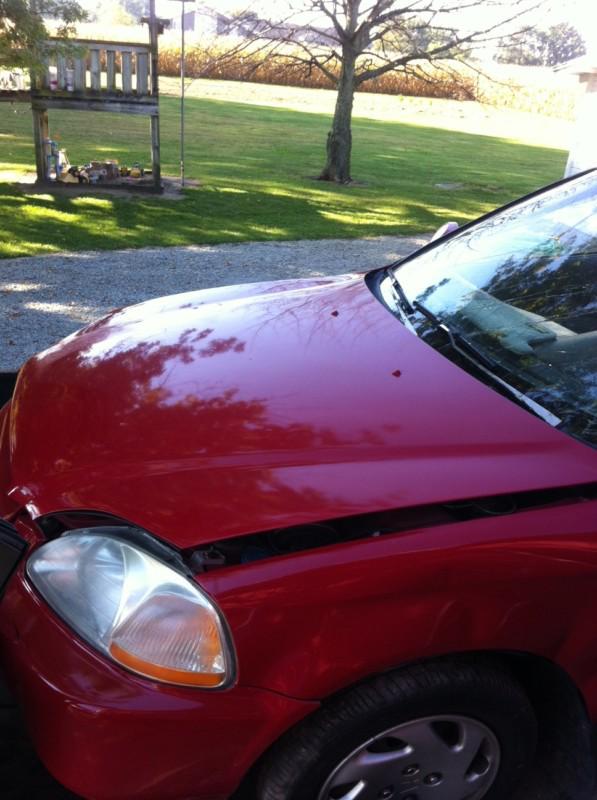 Honda civic ex front fender  '97 lh left driver side 