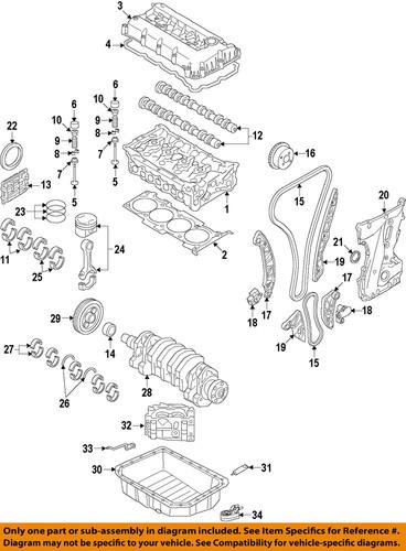 Mopar oem 68127987ab engine oil pump/oil pump