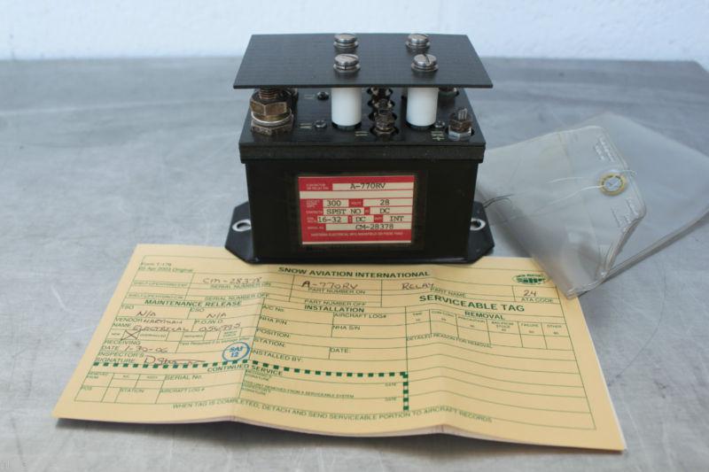 Hercules c-130 hartman electrical a-770rv relay #2