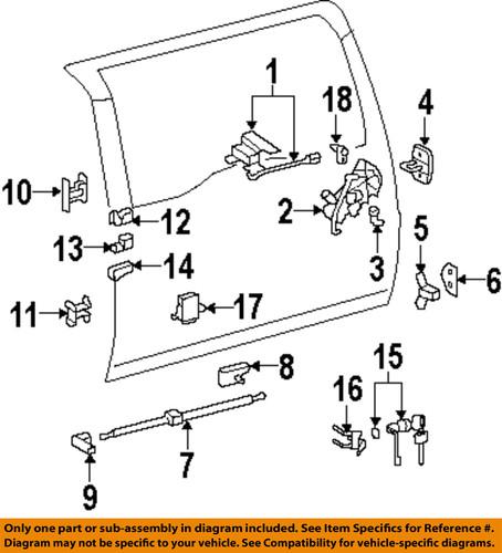 Toyota oem 6890735081 lift support/tailgate lift support