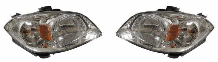 Smoked headlight headlamp assembly pair set driver passenger sides left+right