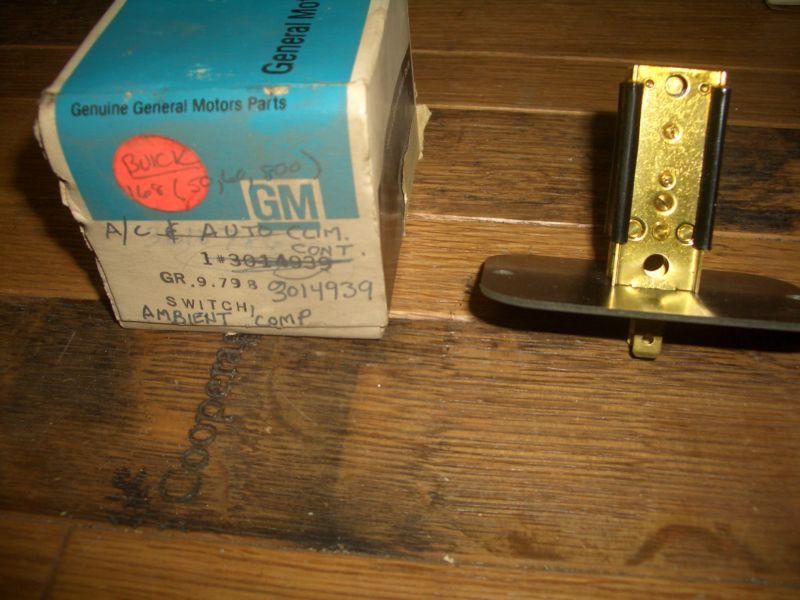 1968 buick nos ambient comp switch wildcat electra and lesabre models