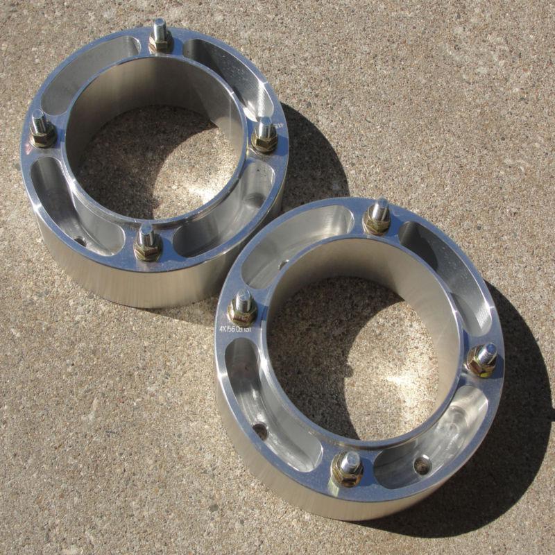(2) 2" 4/156 yamaha atv utv wheel spacers warrior raptor banshee yfm 350 race