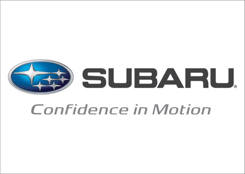 Subaru confidence in motion flag advertising banner 2.5 x 3.5ft *