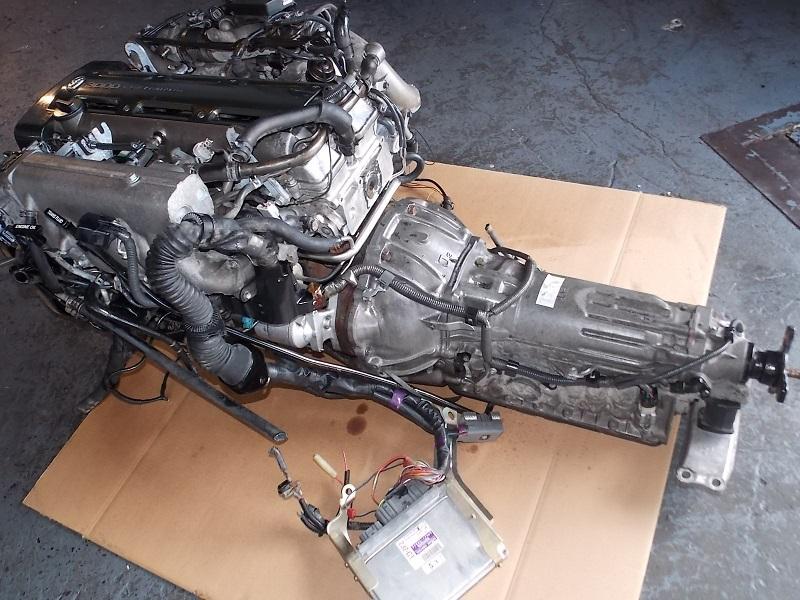 93 97 Toyota Supra Aristo 2JZ-GTE Engine with a/t and ECU JDM 2JZ 1JZ Twin Turbo, US $2,695.00, image 6