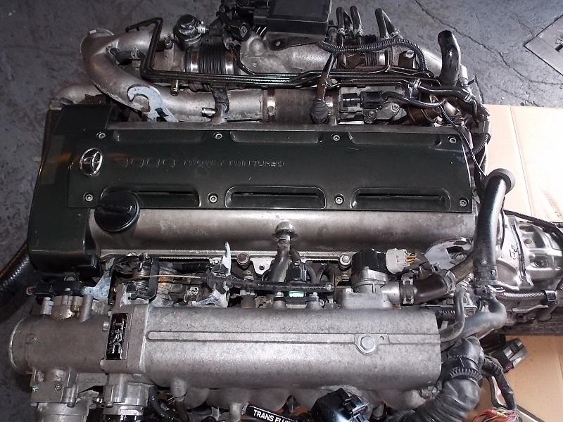 93 97 Toyota Supra Aristo 2JZ-GTE Engine with a/t and ECU JDM 2JZ 1JZ Twin Turbo, US $2,695.00, image 9
