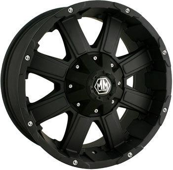 18" mayhem chaos 6x135 rims with lt 325-65-18 toyo open country at wheels tires