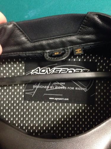 Agv Sport Hayabusa Leather Jacet, US $20.00, image 2