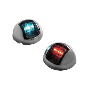 Attwood 3500 series 2-mile led vertical mount, bi-color red/green combo sideli