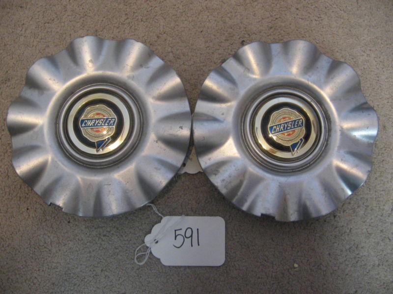 Pair of 1999 – 2000 chrysler sebring wheel center cap 20088