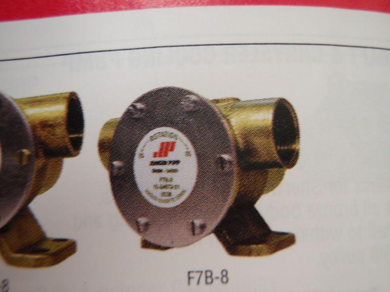 Johnson pump f7b 8007 engine cooling 102457251 boat