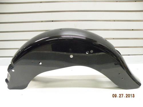 Nice original black rear fender harley fatboy flstf 2000 - 2006 standard tire