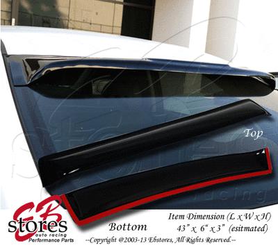 Rear visor sun roof windshield deflector bmw e34 525i 535i 88 89 90-96 1988-1996