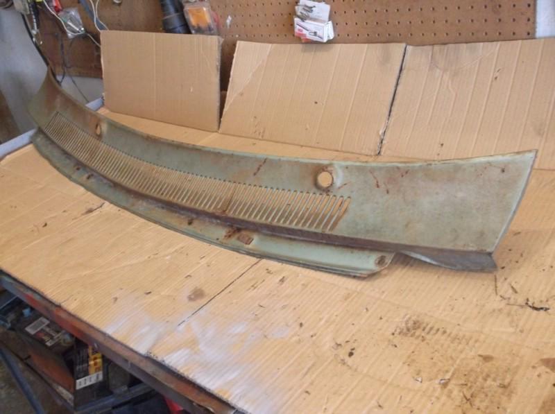 1967 chevy belair impala hood vent cowl
