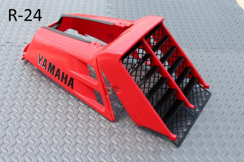  yamaha banshee grill + gas tank plastic + radiator cover 1987-2006 red r-24