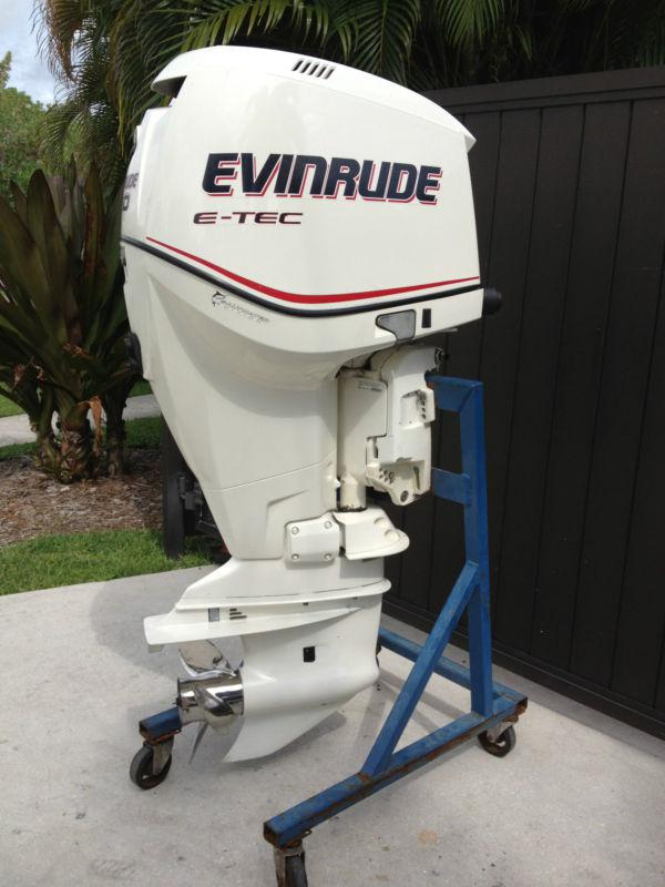 Evinrude 250hp 250 hp etec e-tec outboard motor 225 200 johnson