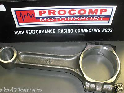 Sbc small block chevy premium forged i-beam rods rod 5.7 press fit connecting 