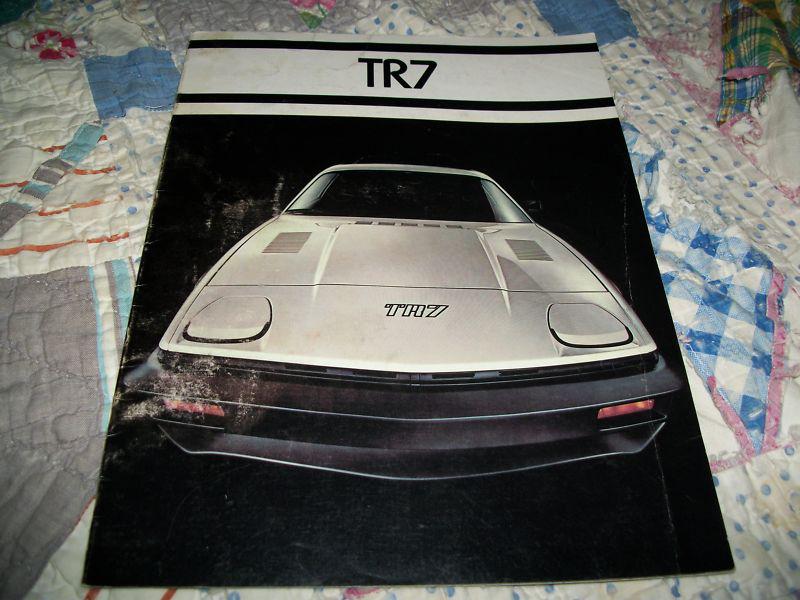 Triumph tr7 1997 sales brochure