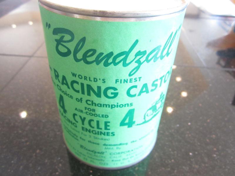 Vintage blendzall racing castor vintage 4 cycle 