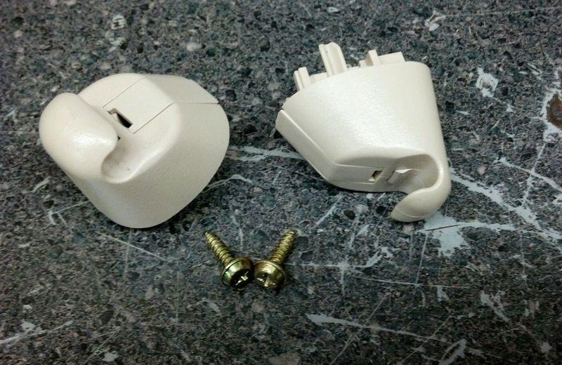 Ford explorer  tan  sun visor clips 2002-2005 02-05