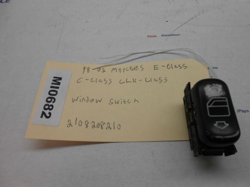 1998-2002 mercedes eclass power window switch oem  2108208210 mi0682