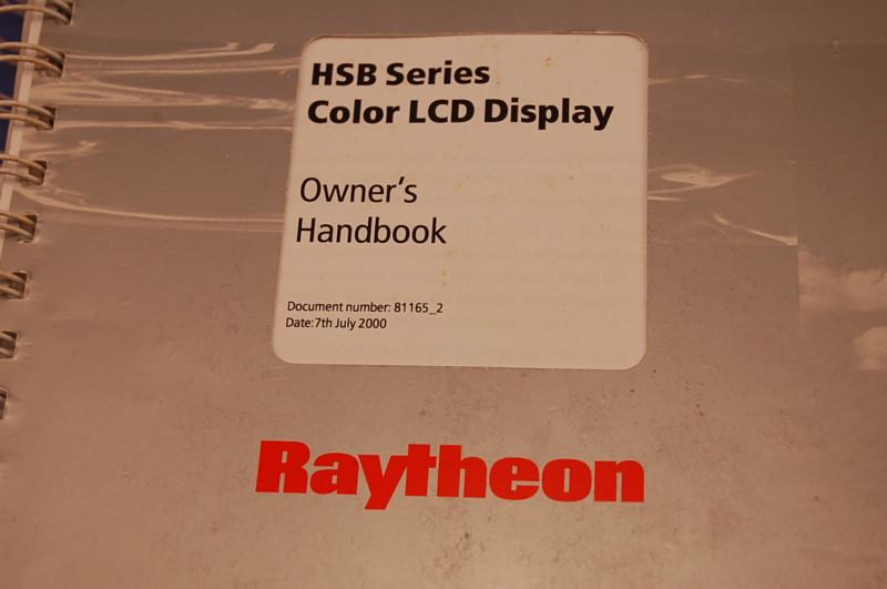 Raytheon hsb series color lcd display owner’s handbook