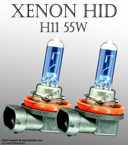 H11 55w pair high or low beam or fog light xenon hid white bulbs jx9alb usdot