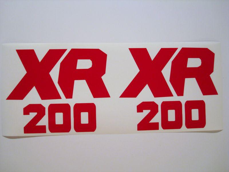 Decal kit for a honda xr200 dirtbike  xr200r xr 200 200r