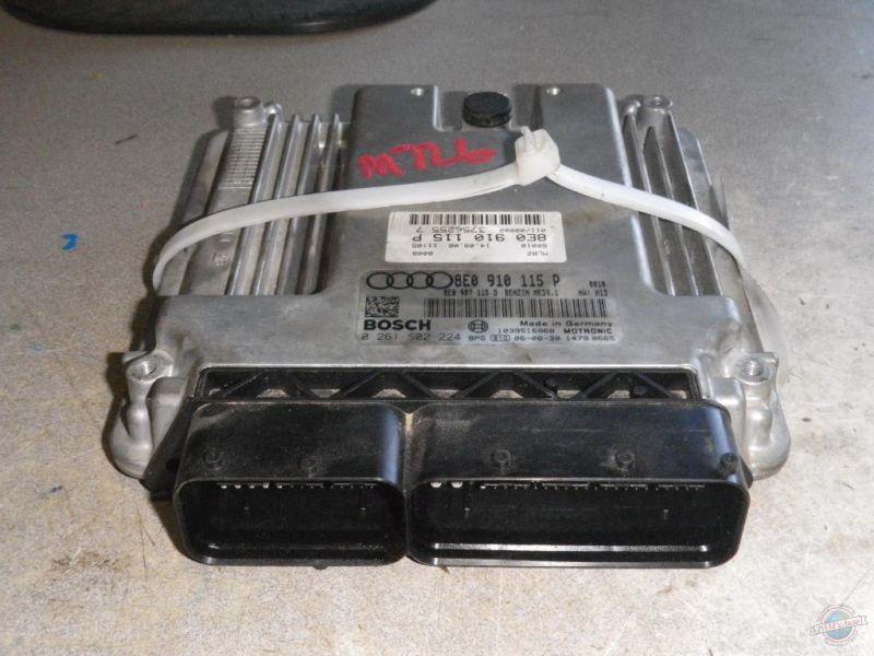 Engine computer ecu audi a4 951893 07 main ecu 8e0 910 115 p