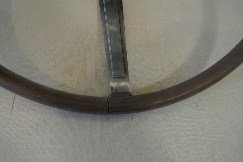 Mopar Plymouth Woodgrain Steering Wheel 1964-1969 Barracuda Dart Charger Coronet, US $125.00, image 2