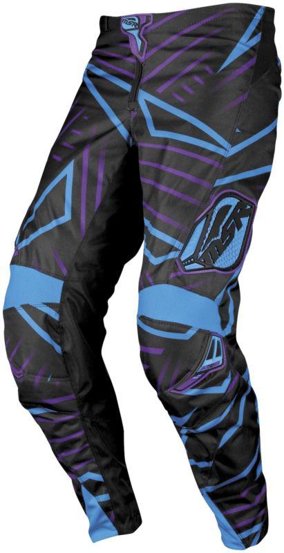 Msr m12 axis motorcycle pants cyan purple size y28