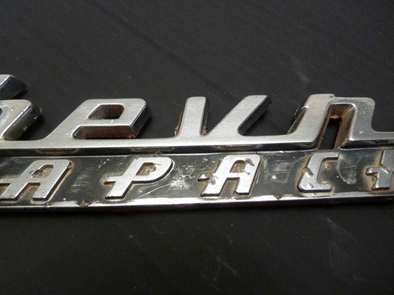 1960 Chevrolet Apache 10 Emblem, US $17.99, image 2