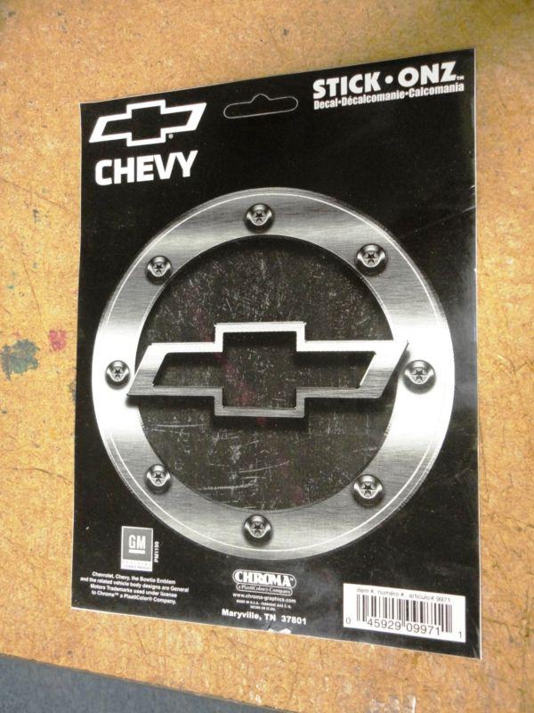 Chroma stick onz chevy decal sticker 6 x 8 free shipping 