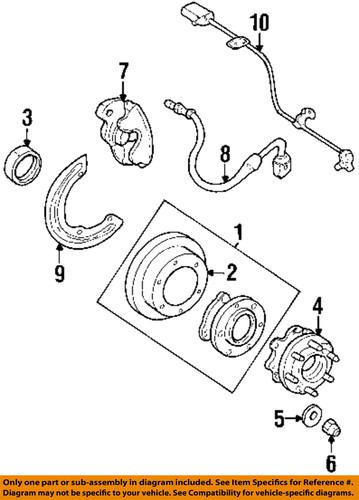 Gm oem 11609826 axle/spindle nut/axle nut