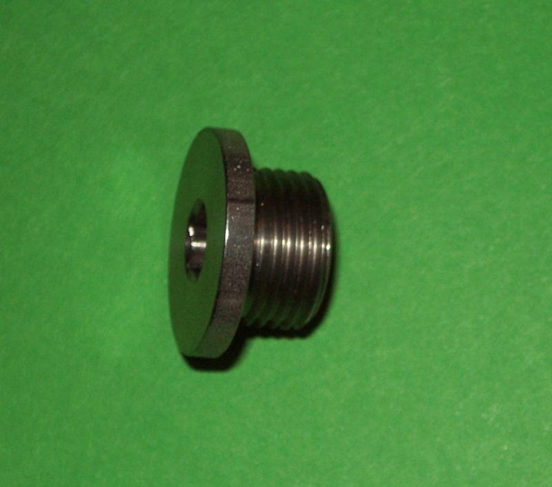 Find O2 OXYGEN SENSOR WELD BUNG PLUG STAINLESS STEEL M18MM X 1.5MM