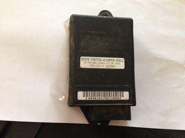 Gm remote function actuation control module 16244084 1997 match #