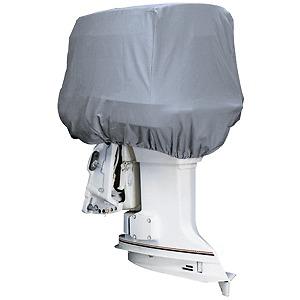 Brand new - attwood silver coat polyester cover f/outboad motor hood 115-225hp -
