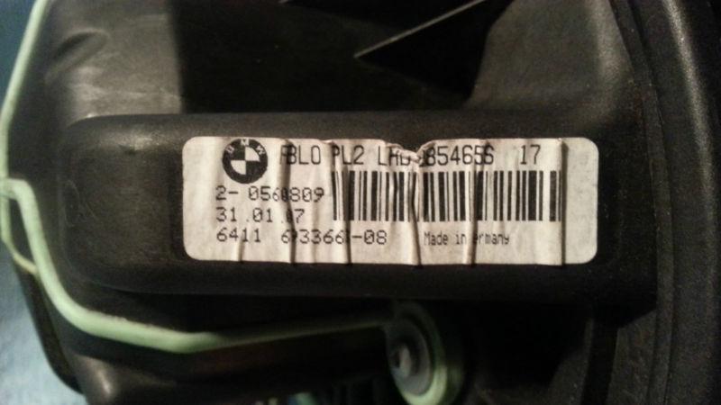 e90 2007 BMW 328i Blower Motor Factory OEM Part # : 64 11 9 227 670, US $44.99, image 3