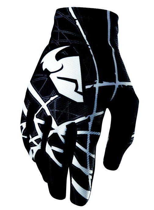 Thor 2013 void plus glove black white mx motorcross atv s small gloves new
